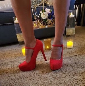 Red heels